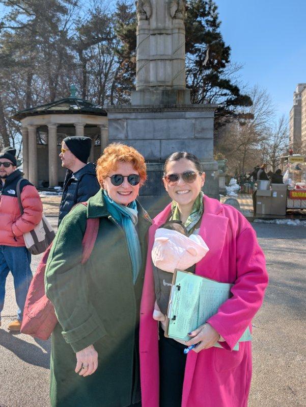 Ilyssa with Jo Anne Simon